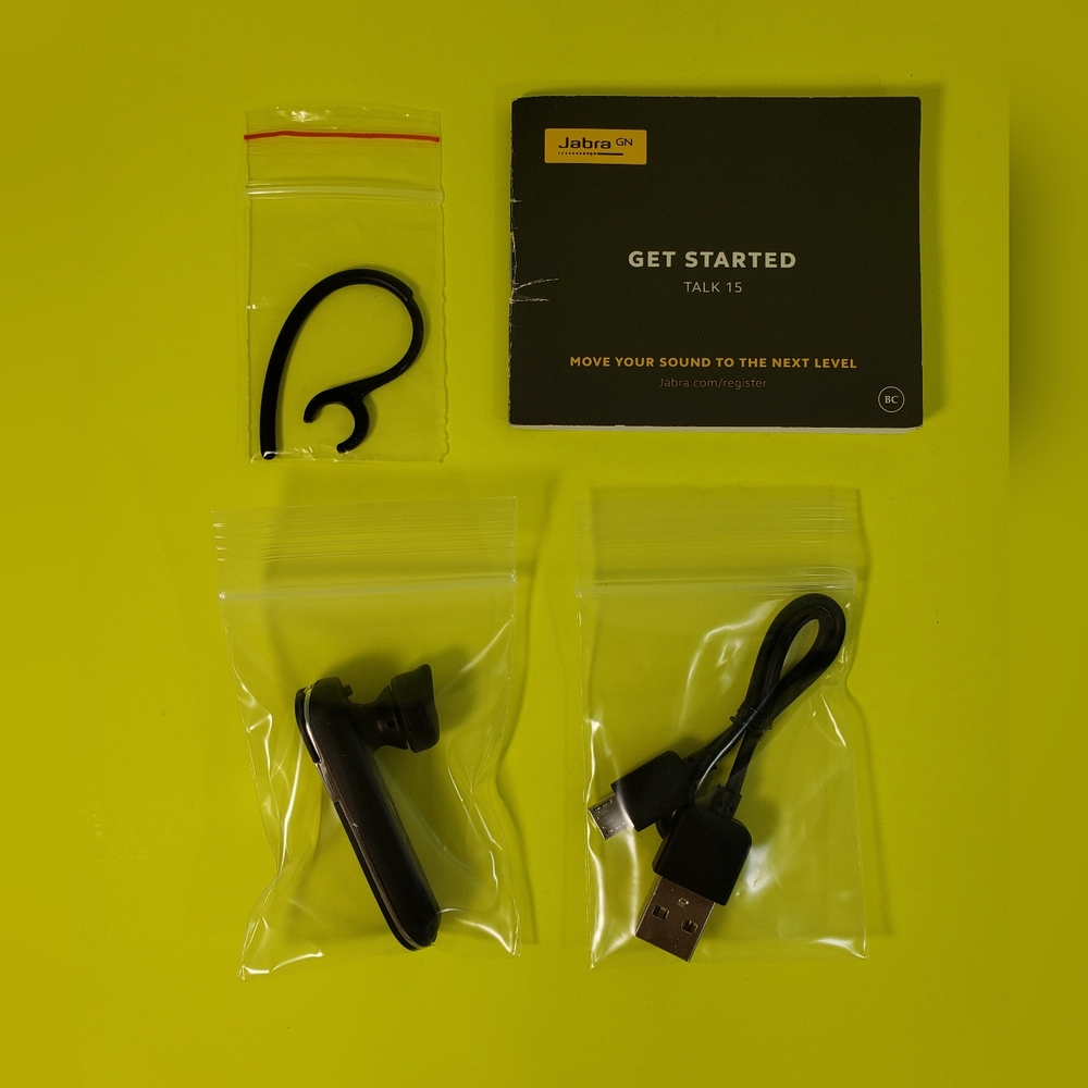 Jabra Talk 15 Bluetooth Headset - Black